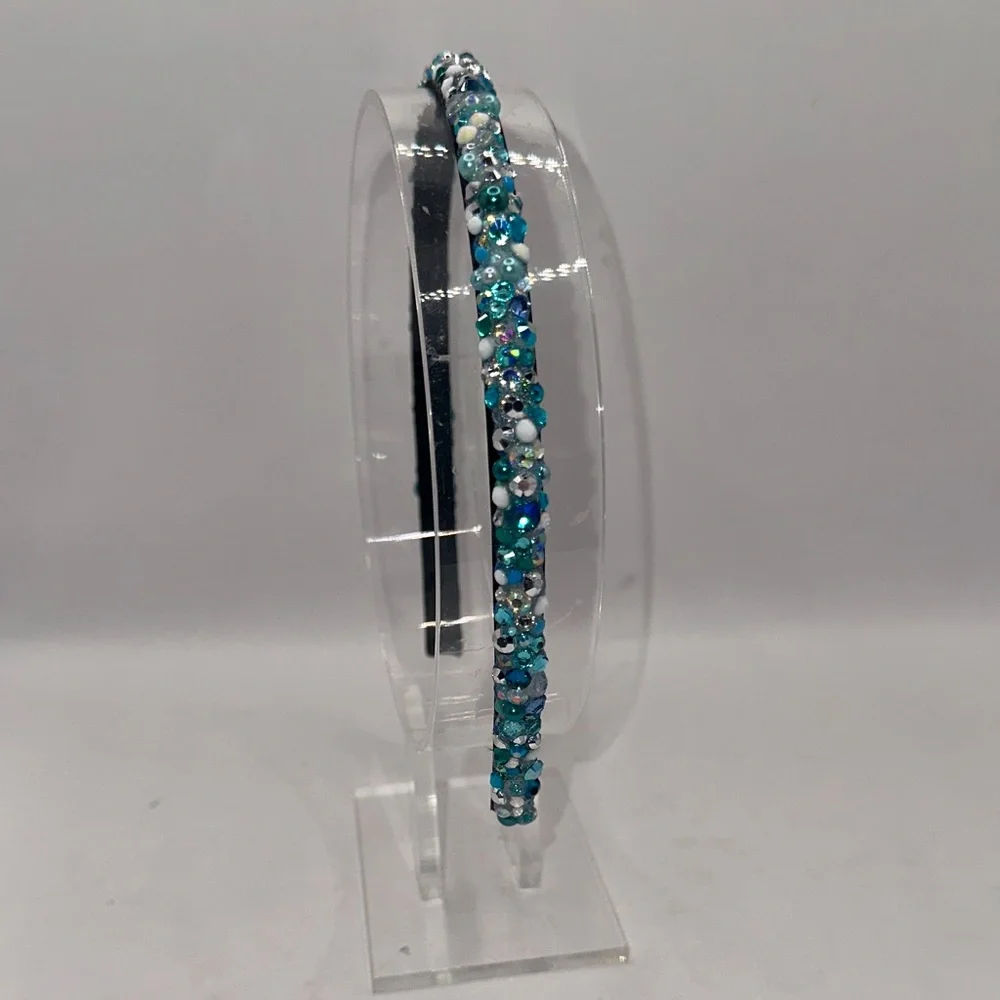 Princess Cinderella Inspired Rhinestone Tiara Wand and Headband
